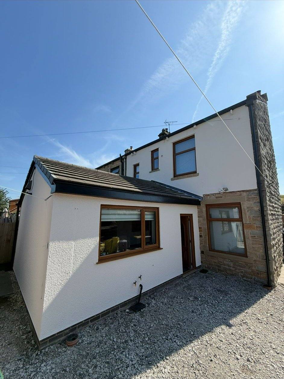 Same extension with fresh white render